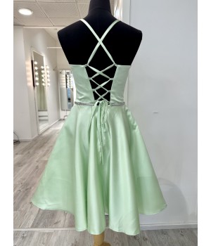 Heti Juhlamekko Ale 15661BS  Spring green Koko 36